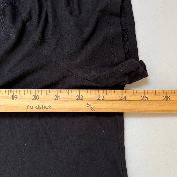 Maurices Women's Mesh Yoke Top Black Size  2X - Picture 8 of 11